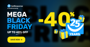 GetResponse Mega Black Friday Sale Through Top Travel By Far
